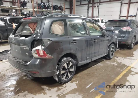 2017 Subaru Forester 2.5I z USA, uszkodzony, nr VIN JF2SJABCXHH528758